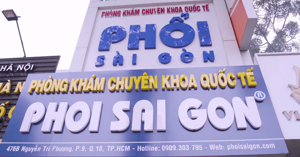 bệnh viện chuyên về phổi ở TPHCM -Phòng khám Chuyên khoa Phổi Sài Gòn