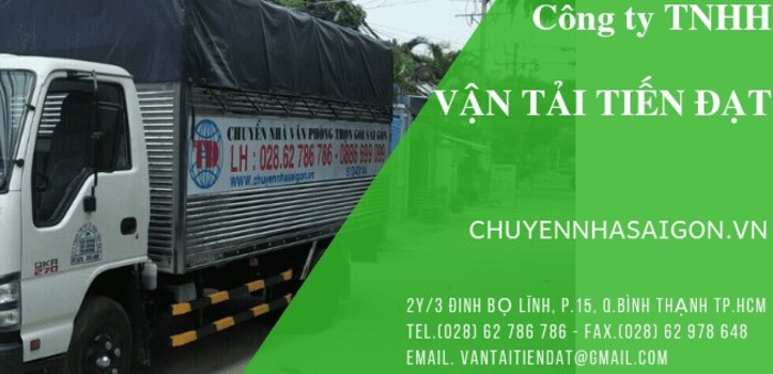 Công ty Dịch vụ Vận tải Tiến Đạt chuyển văn phòng quận 5 uy tín (Nguồn: Công ty Dịch vụ Vận tải Tiến Đạt)