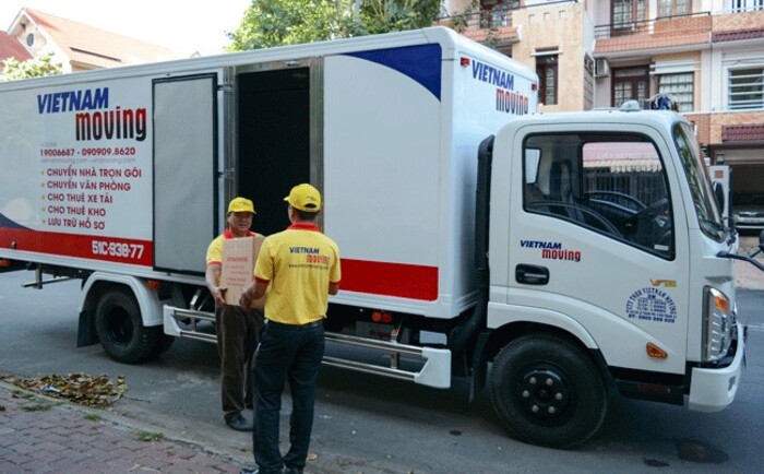 Vận chuyển Vietnam Moving - Chuyển văn phòng quận 5 (Nguồn: Vận chuyển Vietnam Moving)