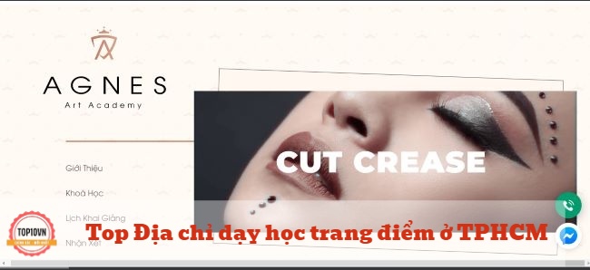 Agnes sẽ đem đến cho bạn cơ hội nghề nghiệp, sẽ đào tạo bạn trở thành nhà trang điểm chuyên nghiệp, đầy thành công trong tương lai | Nguồn: Agnes Art Ecademy