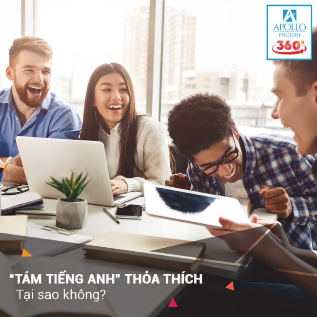 Đối với từng lứa tuổi, Apollo tạo ra một chương trình học tiếng Anh tùy chỉnh tuân theo các tiêu chuẩn quốc tế cao nhất | Nguồn: Trung tâm Apollo