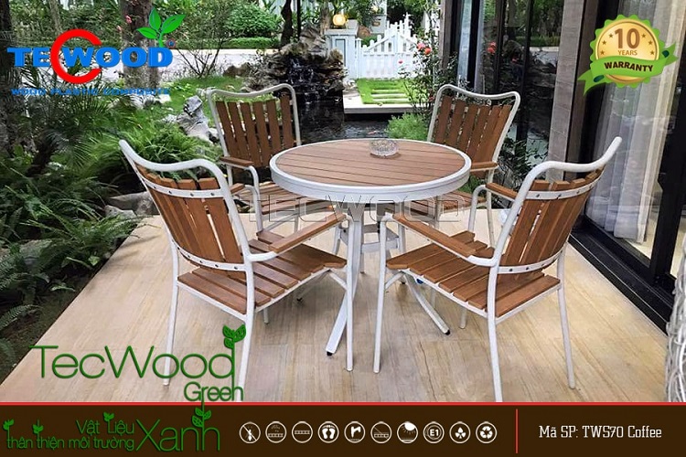 Bàn ghế ngoài trời TPHCM - Công ty Gỗ TecWood | Nguồn: Công ty Gỗ TecWood