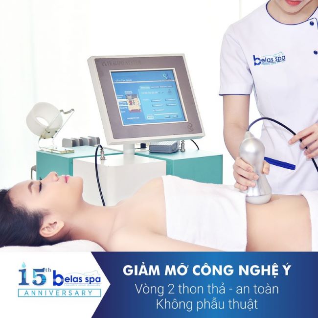 Chi phí trị liệu tại Belas Spa thay đổi tùy theo lượng mỡ trong cơ thể bạn, thời gian mỗi liệu trình thường dao động từ 10 đến 20 buổi | Nguồn: Belas Spa