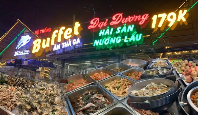 Thực đơn tại nhà hàng Buffet Thủ Đức Đại Dương liên tục thay đổi khiến bạn không muốn rời đi | Nguồn: Buffet hải sản Đại Dương