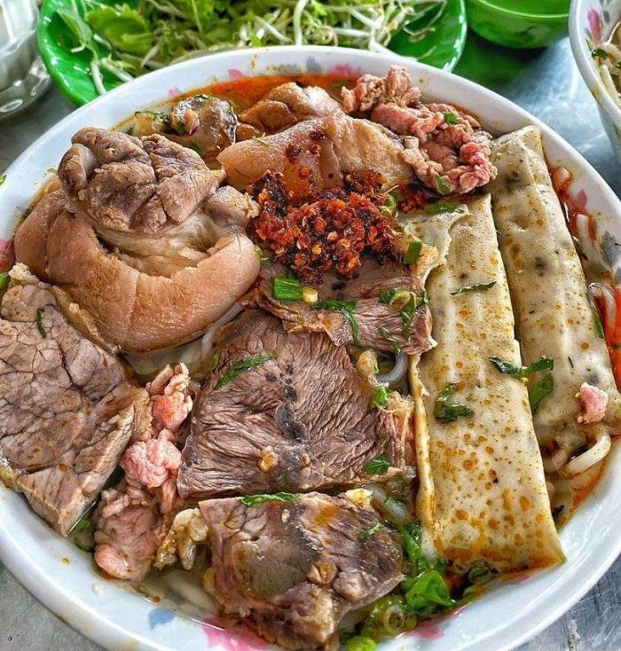 Bún bò Hương Giang - bún bò ngon quận Tân Bình