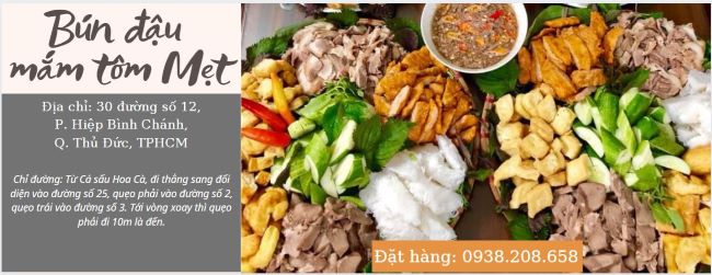 Bún Đậu Mẹt chỉ chuyên phục vụ các món ngon như bún đậu mắm tôm và các món ăn kèm | Nguồn: Bún Đậu Mẹt