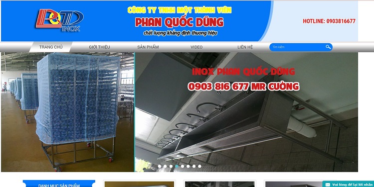 Cửa hàng bán inox tại TPHCM - Công ty TNHH MTV Phan Quốc Dũng | Nguồn: Công ty TNHH MTV Phan Quốc Dũng