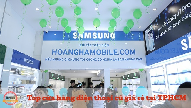 Hoàng Hà Mobile tự tin vào khả năng cung cấp cho khách hàng những sản phẩm chính hãng chất lượng cao với giá cả cạnh tranh bởi hơn mười năm kinh nghiệm bán lẻ trong lĩnh vực di động | Nguồn: Hoàng Hà Mobile