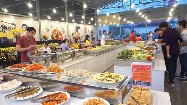 Buffet Chú Tèo từ lâu đã là quán nhậu Thủ Đức được nhiều khách hàng yêu thích | Nguồn: Buffet Chú Tèo