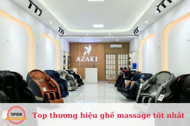 Ghế massage Azaki - Thương hiệu ghế massage toàn thân uy tín