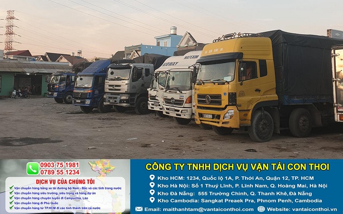 Công ty TNHH Dịch Vụ Vận Tải Con Thoi – Bình Thạnh