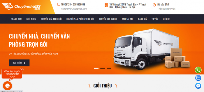 Dịch vụ chuyển văn phòng giá rẻ tại Hà Nội Chuyển nhà 123.com