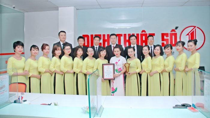 Dịch Thuật Số 1 - Đơn vị dịch tài liệu tiếng trung nổi tiếng tphcm.