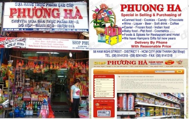 Cửa hàng Phương Hà chuyên cung cấp sỉ và lẻ các loại thực phẩm, đồ dùng gia đình, nguyên liệu làm bánh và đồ dùng nấu ăn chuyên nghiệp | Nguồn: Cửa hàng Phương Hà