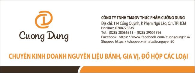 Cường Dung là nhà cung cấp dụng cụ làm bánh của Norfolk, Movenpick, Legend, Ramada Riverside,Renaissance Riverside ABC Bakery và Brodard Cake Shop. | Nguồn: Cường Dung