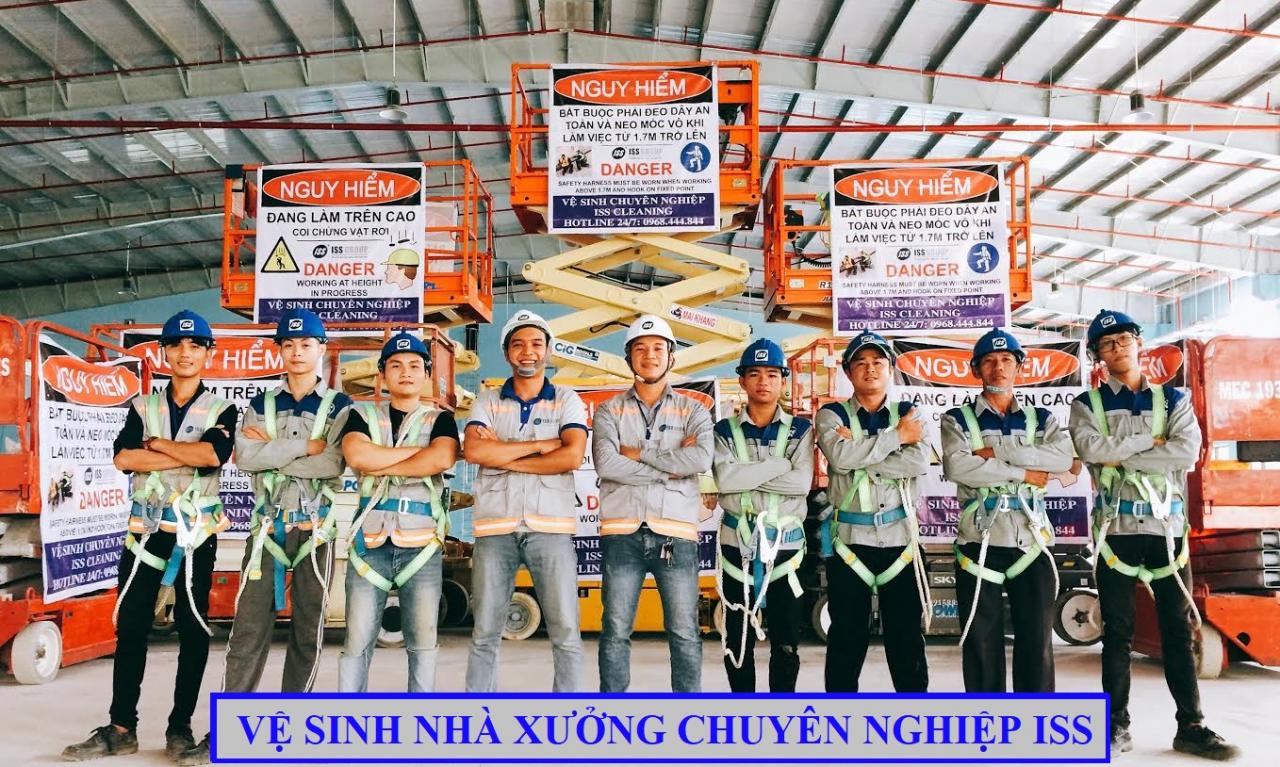 dịch vụ vệ sinh công nghiệp chuyên nghiệp quận 1 - Công Ty ISS