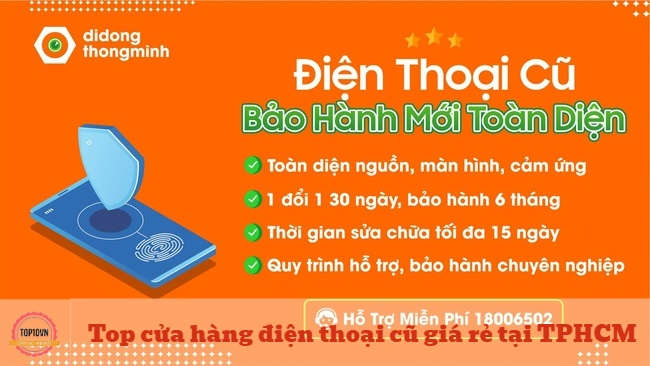 Di Động Thông Minh là nhà phân phối chính thức tại Việt Nam của một số hãng điện thoại nổi tiếng như Apple, Samsung, Oppo, Xiaomi,... | Nguồn: Di Động Thông Minh