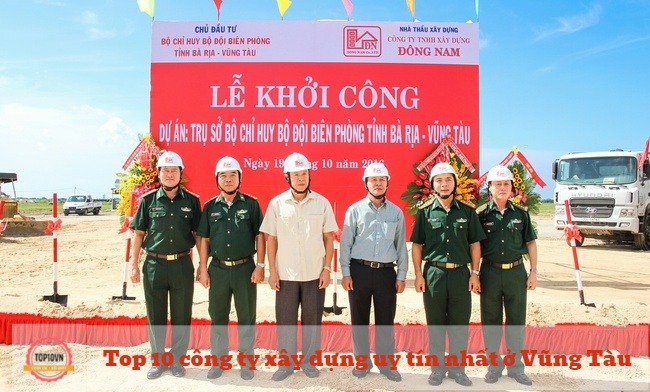 Công ty xây dựng Đông Nam là công ty xây dựng tại Vũng Tàu được nhiều người tin tưởng hiện nay | Nguồn: Công ty xây dựng Đông Nam