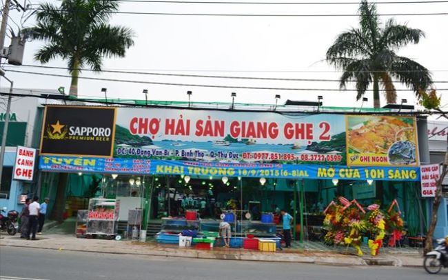 Hải Sản Giang Ghẹ chỉ phục vụ hải sản đã được kiểm tra nguồn gốc và nhập khẩu từ các nhà cung cấp đáng tin cậy | Nguồn: Hải Sản Giang Ghẹ