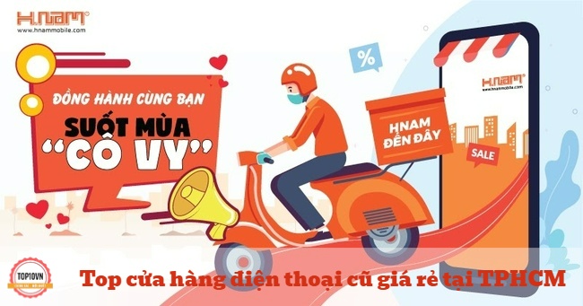 Hnammobile cung cấp rất nhiều mẫu điện thoại đã qua sử dụng với giá cả phải chăng của Apple, Samsung, Blackberry và LG | Nguồn: Hnammobile