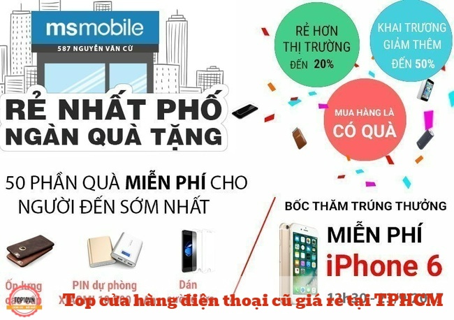 MSmobile sẽ giúp khaschh hàng hiểu rõ giá trị của từng thương hiệu, từng dòng sản phẩm và cam kết sẽ giúp khách hàng lựa chọn được những mẫu điện thoại ưng ý nhất cho khách hàng | Nguồn: MSmobile