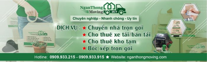 Dịch vụ chuyển nhà Quận 7- Hình ảnh từ website nganthongmoving.com