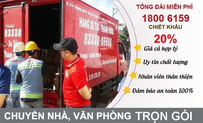 Chuyển Phòng Trọ trọn gói Thành Hưng