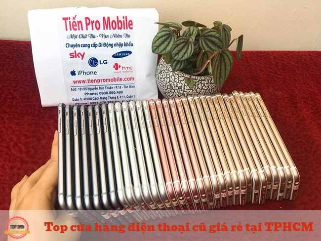 Tiến Pro Mobile đã khẳng định vị thế dẫn đầu thị trường phân phối điện thoại xách tay từ các thương hiệu quốc tế nổi tiếng | Nguồn: Tiến Pro Mobile