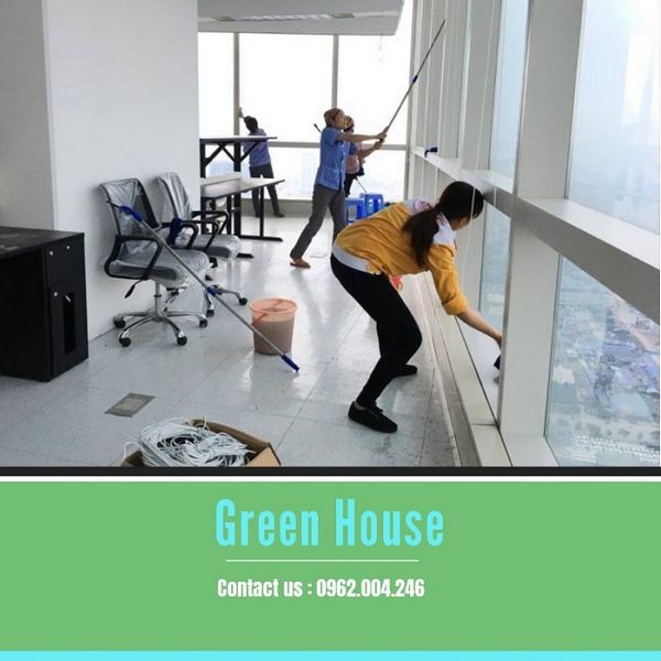 Dịch vụ vệ sinh công nghiệp tphcm Nguyên Trung Green House