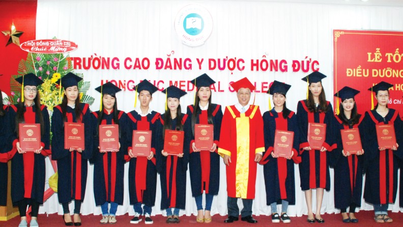 Trường đào tạo ngành điều dưỡng TPHCM - Cao đẳng Y Dược Hồng Đức | Nguồn: Cao đẳng Y Dược Hồng Đức