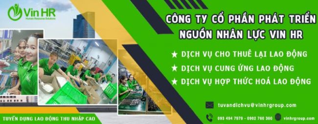 Vin HR ngày càng vững mạnh và khẳng định vị thế của mình trong lĩnh vực cung cấp dịch vụ nhân lực cho thuê ngoài | Nguồn: Vin HR