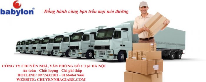 dịch vụ chuyển nhà giá rẻ Hà Nội - nguồn: Công Ty chuyển nhà Babylon