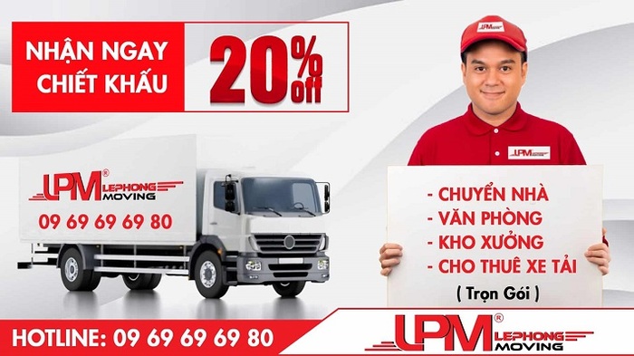 Taxi Tải LPM – Dịch vụ chuyển nhà Quận 3 (Nguồn: Taxi Tải LPM)