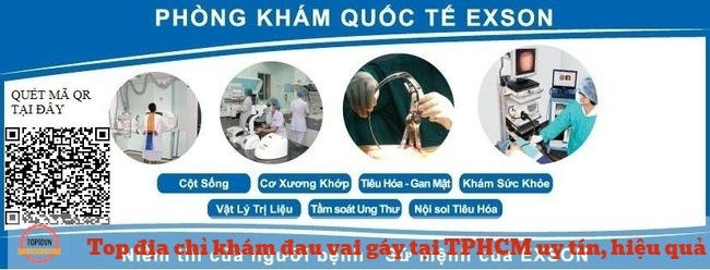 Phòng khám Đa khoa Quốc tế Exson là phòng khám đa khoa tư nhân chuyên về cột sống và cơ xương khớp | Nguồn: Phòng khám Đa khoa Quốc tế Exson