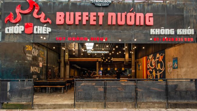 Các loại bia và các món nướng của Chóp Chép sẽ luôn sẵn sành phục vụ bạn | Nguồn: Buffet Chóp Chép