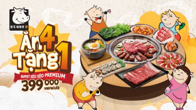 GoGi House là nhà hàng thịt nướng theo phong cách Hàn Quốc phục vụ cho khẩu vị của thực khách Việt Nam | Nguồn: GoGi House 