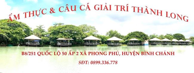 Thành Long với diện tích hồ câu rộng rãi tới 3ha được bao quanh bởi những chòi câu cá có thể làm nơi để tổ chức các bữa tiệc lẫu, nướng bên bờ sông thơ mộng lộng gió vô cùng tuyệt vời | Nguồn: Hồ câu cá Thành Long