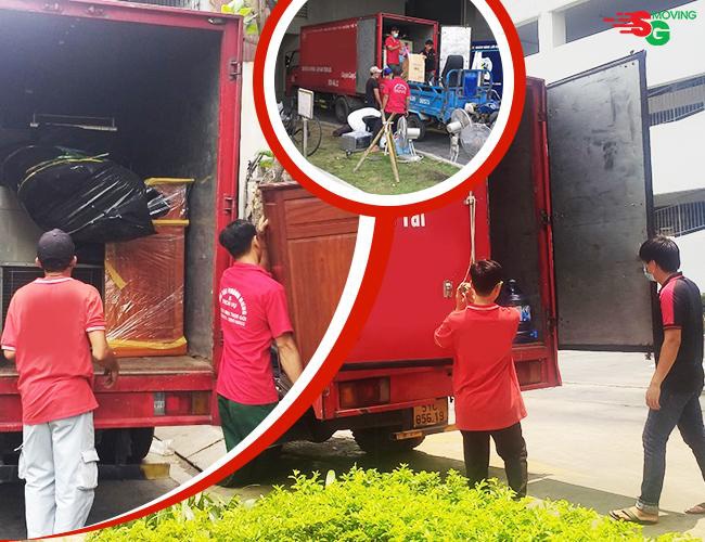 SG Moving - dịch vụ chuyển văn phòng trọn gói tphcm