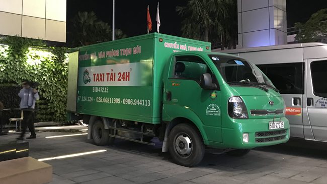 dịch vụ chuyển văn phòng tphcm Taxi Tải 24H Sài Gòn