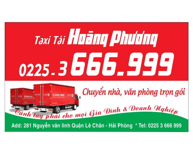 Hoàng Phương phục vụ khách hàng tại Hải Phòng với mục tiêu cung cấp dịch vụ chuyển nhà an toàn nhất và tiết kiệm chi phí nhất | Nguồn: Công ty Hoàng Phương